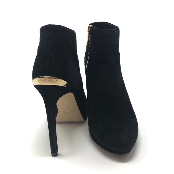 Michael Kors Stiletto Suede Ankle Booties - Picture 7 of 7